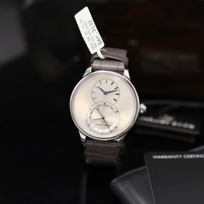 Image JAQUET DROZ unworn gents wristwatch Grande Seconde reference J007010242, self winding, on ...