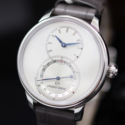 27119415a - JAQUET DROZ ungetragene Herrenarmbanduhr Grande Seconde Referenz J007010242, Automatik, ...