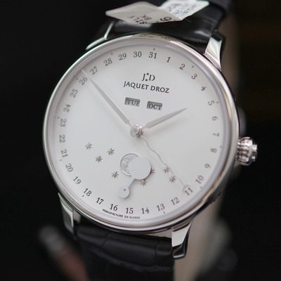 27119416a - JAQUET DROZ ungetragene, astronomische Herrenarmbanduhr Astrale Referenz J012630240, ...