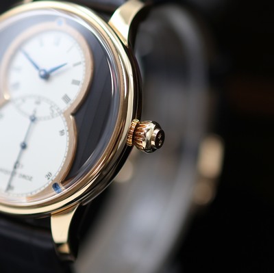 27119419b - JAQUET DROZ ungetragene Herrenarmbanduhr Grande Seconde Circled in Rosegold 750/000 ...