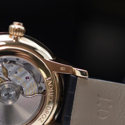 27119419e - JAQUET DROZ ungetragene Herrenarmbanduhr Grande Seconde Circled in Rosegold 750/000 ...