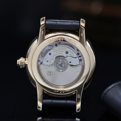 27119419f - JAQUET DROZ ungetragene Herrenarmbanduhr Grande Seconde Circled in Rosegold 750/000 ...
