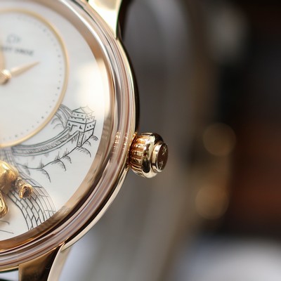 27119425b - JAQUET DROZ Ateliers d´Art ungetragene & seltene, auf 88 Stück limitierte Armbanduhr ...