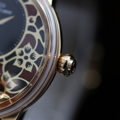 27119427b - JAQUET DROZ Ateliers d´Art ungetragene & seltene, auf 28 Stück limitierte Armbanduhr ...