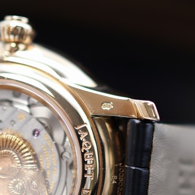 27119427e - JAQUET DROZ Ateliers d´Art ungetragene & seltene, auf 28 Stück limitierte Armbanduhr ...