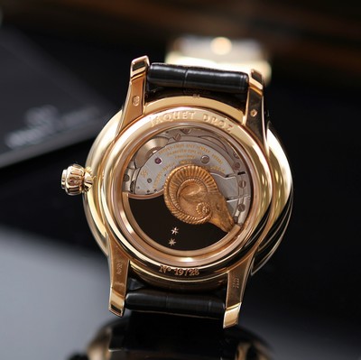 27119427f - JAQUET DROZ Ateliers d´Art ungetragene & seltene, auf 28 Stück limitierte Armbanduhr ...
