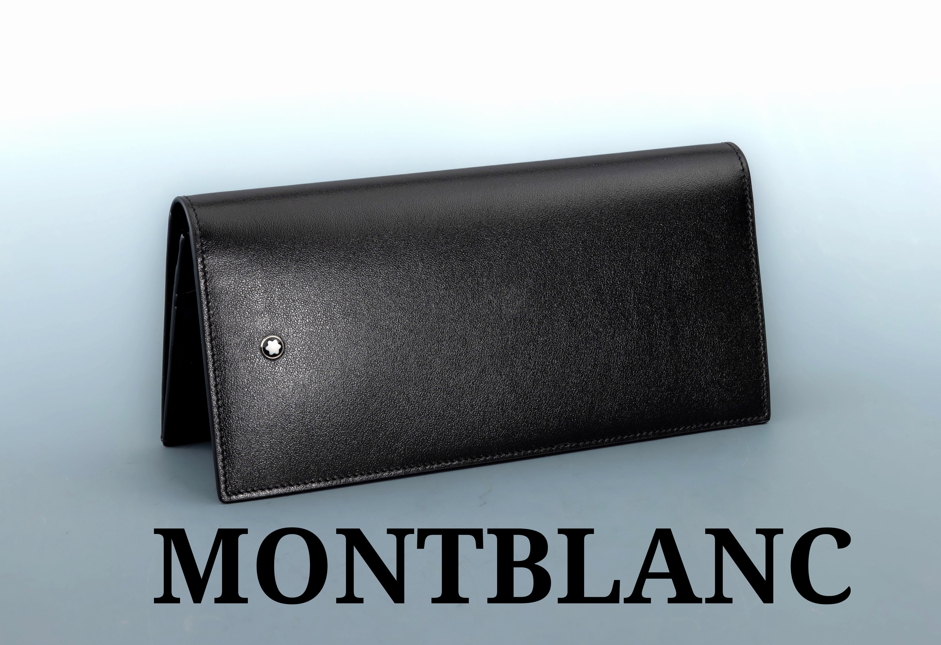 Image 27119515 - MONTBLANC Wallet Meisterstück, schwarzes Leder, mit integriertem Reißverschlußfach, ...