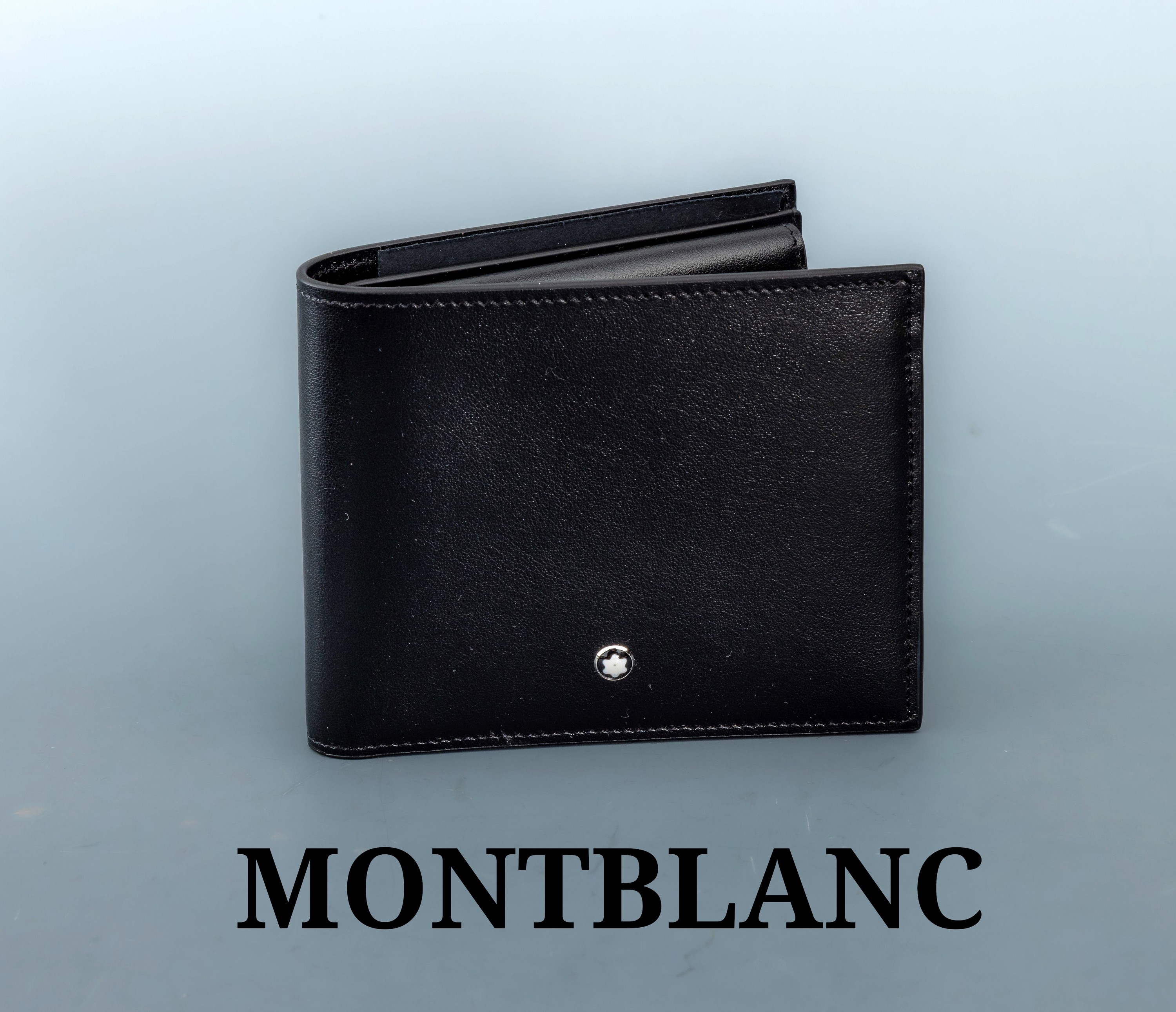 Image 27119519 - MONTBLANC Geldbörse Meisterstück, schwarzesLeder, Einschubfächer für Geldscheine, ...