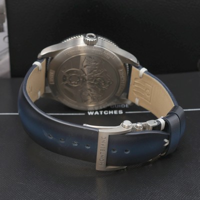 27119534c - MONTBLANC 1858 Geosphere Herrenarmbanduhr Referenz 125565, Schweiz um 2019, Automatik, ...