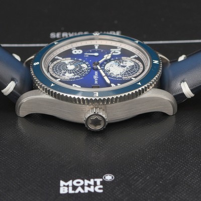 27119534d - MONTBLANC 1858 Geosphere Herrenarmbanduhr Referenz 125565, Schweiz um 2019, Automatik, ...