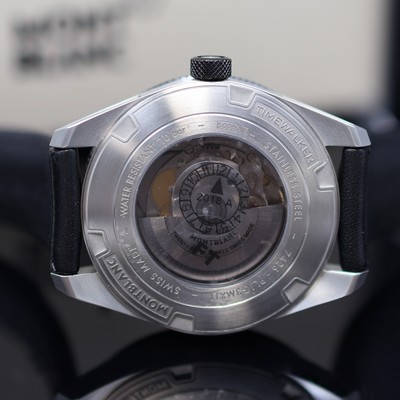 27119537e - MONTBLANC Timewalker ungetragene Armbanduhr Referenz M116058, Automatik, beids. vergl. ...