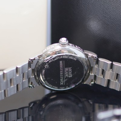 27119563f - MONTBLANC Damenarmbanduhr Star Referenz M107117, quarz, Edelstahlgeh. inkl. Gliederband ...
