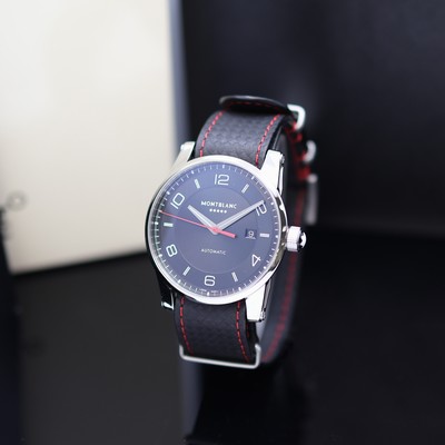 Image MONTBLANC Timewalker Urban rare, unworn, to 555 pieces limited wristwatch reference 7285, ...