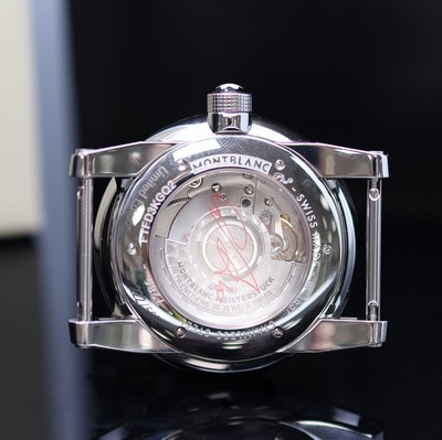 27119572e - MONTBLANC Timewalker Urban seltene, ungetragene, auf 555 Stück limitierte Armbanduhr ...