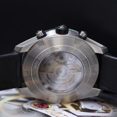 27119587f - MONTBLANC Timewalker ungetragener Armbandchronograph Referenz M116100, Automatik, beids. ...
