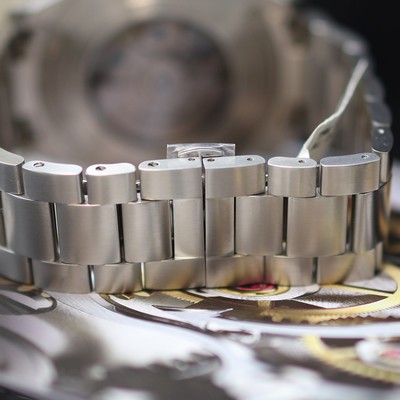 27119597d - MONTBLANC Timewalker ungetragener Armbandchronograph Referenz M116099, Automatik, beids. ...