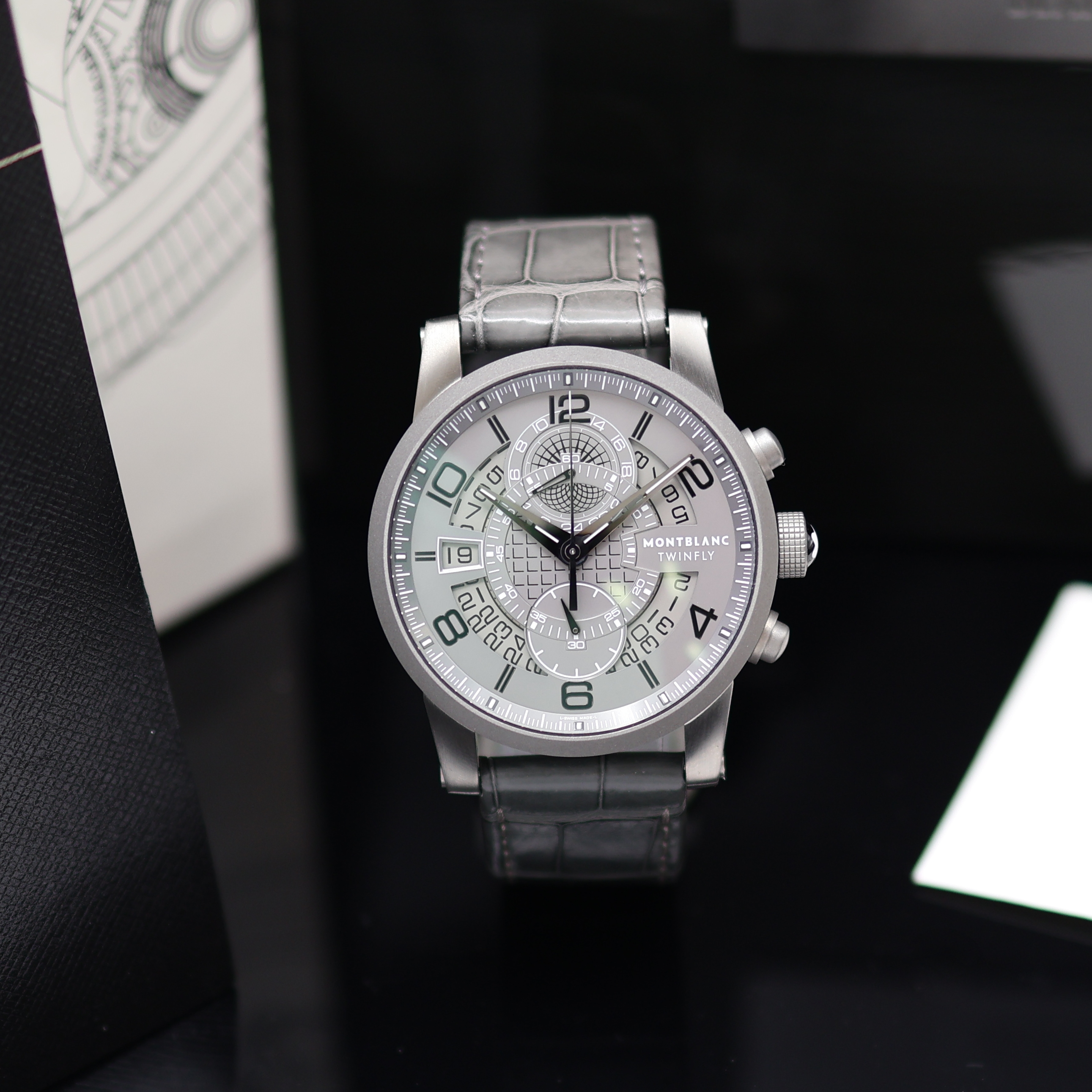 Image 27119642 - MONTBLANC Timewalker Twinfly ungetragene, auf 888 Stück limitierter Flyback ...