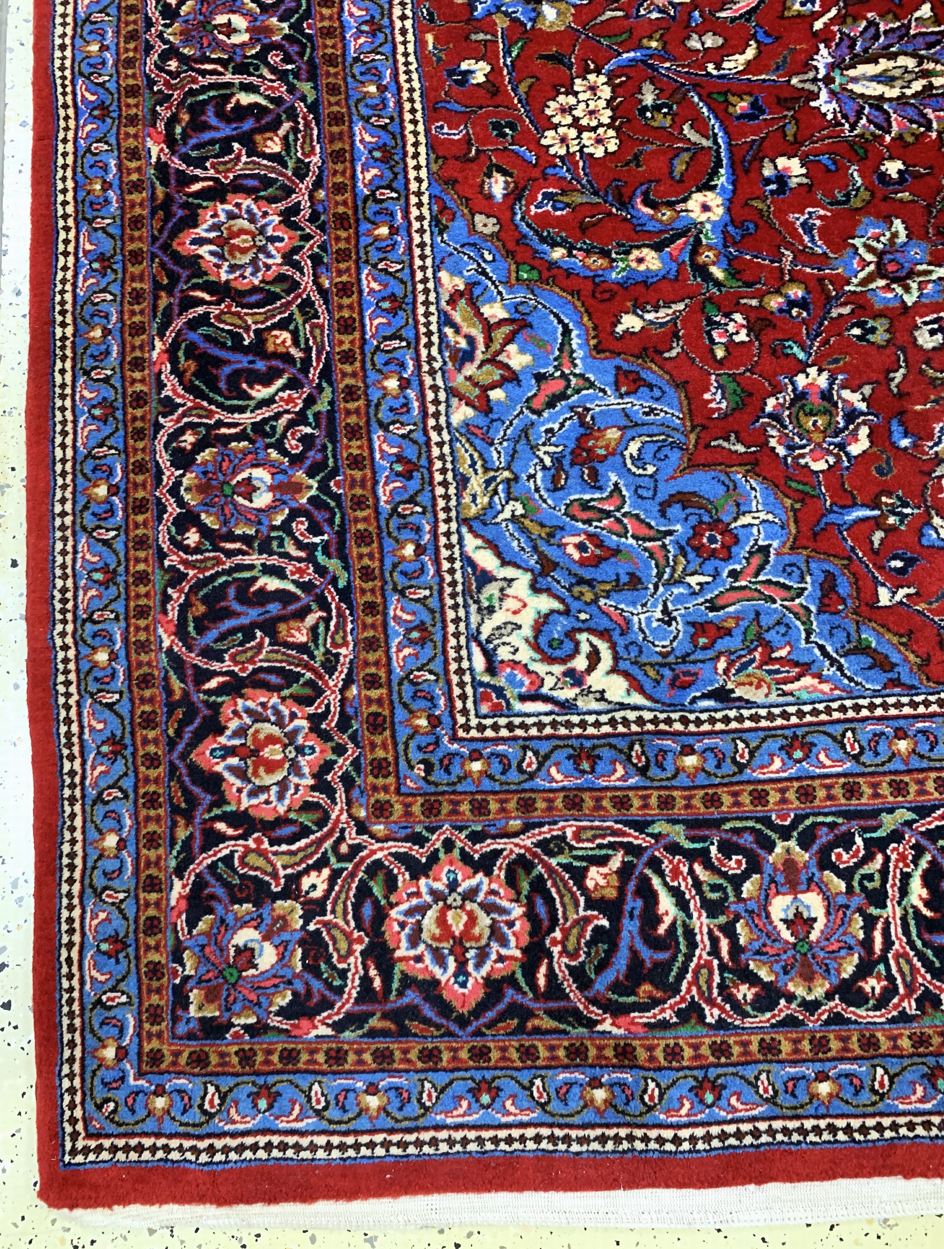 Detail b: Sarogh, Persien, Ende 20.Jhd, Wolle auf Baumwolle, ca. 348 x 259 cm, EHZ: 2