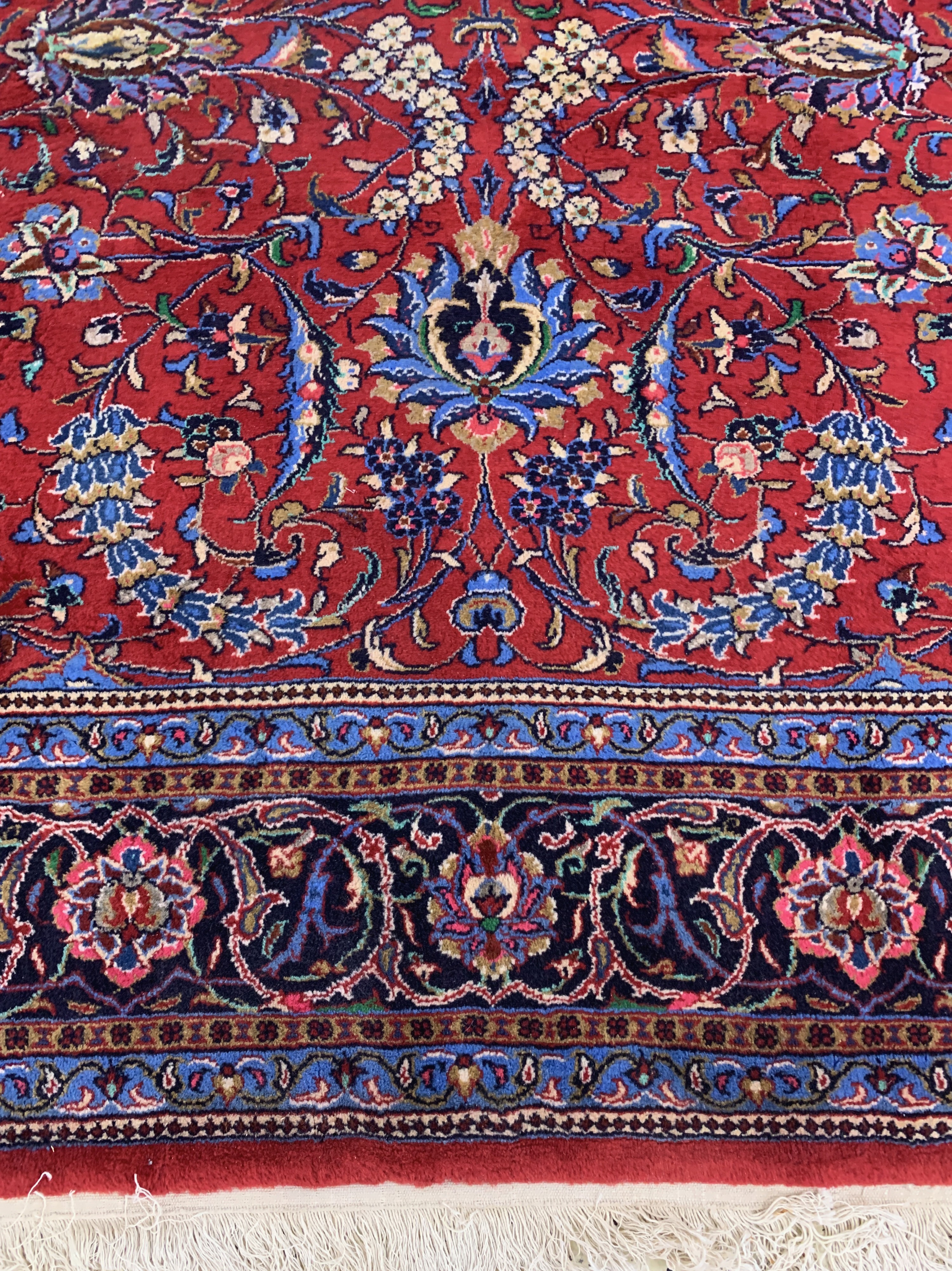 Detail g: Sarogh, Persien, Ende 20.Jhd, Wolle auf Baumwolle, ca. 348 x 259 cm, EHZ: 2