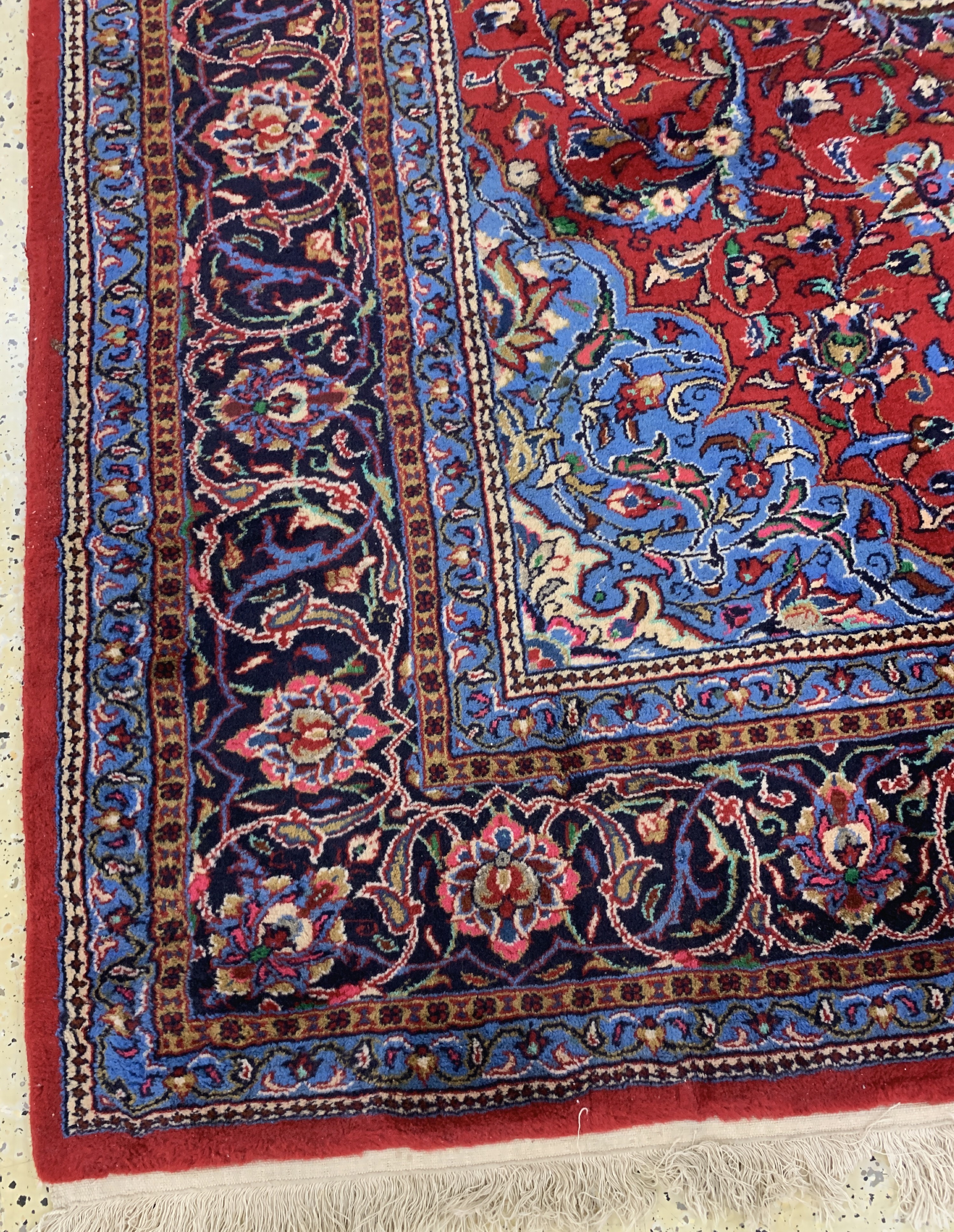 Detail h: Sarogh, Persien, Ende 20.Jhd, Wolle auf Baumwolle, ca. 348 x 259 cm, EHZ: 2