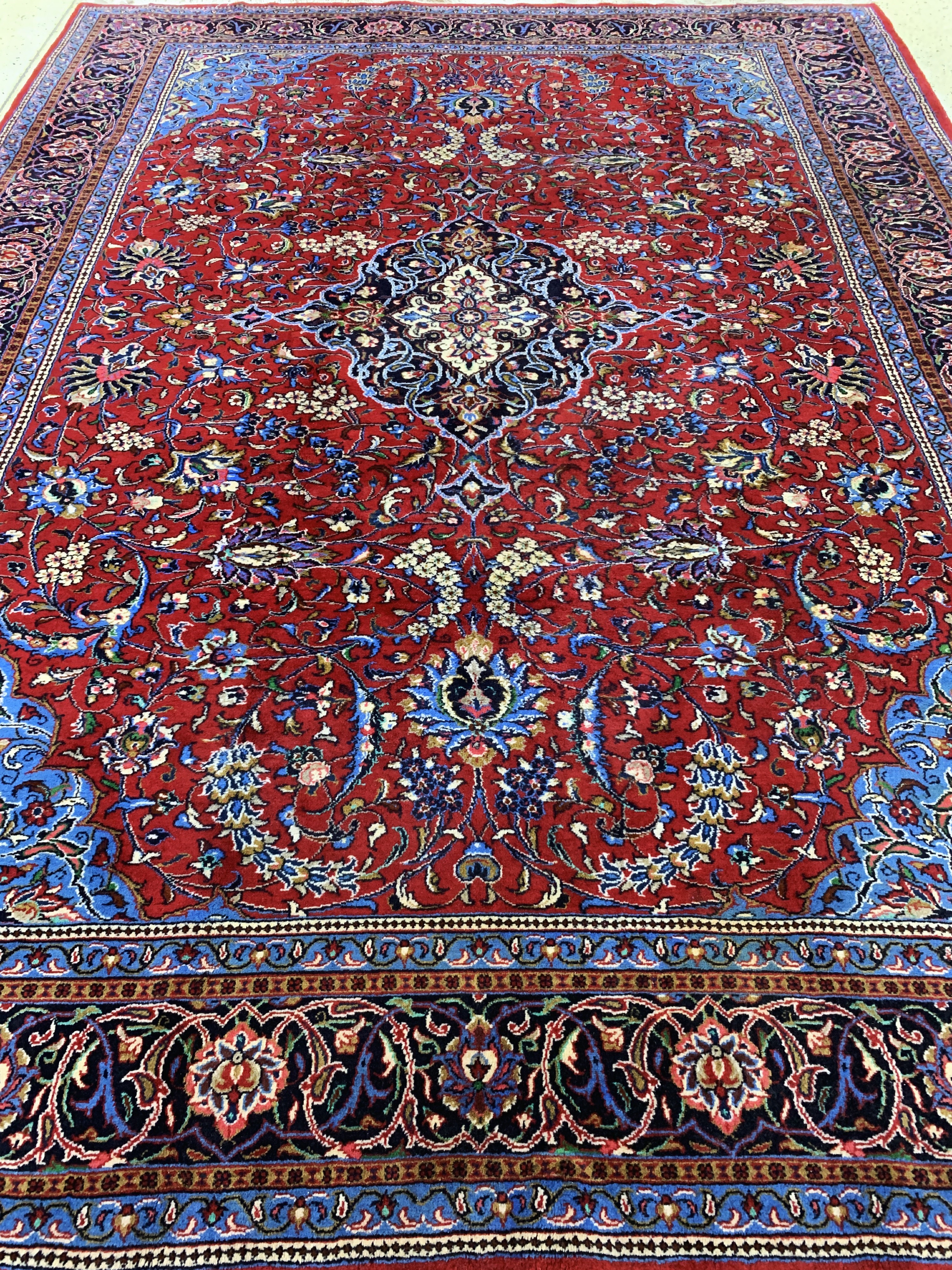 Detail i: Sarogh, Persien, Ende 20.Jhd, Wolle auf Baumwolle, ca. 348 x 259 cm, EHZ: 2
