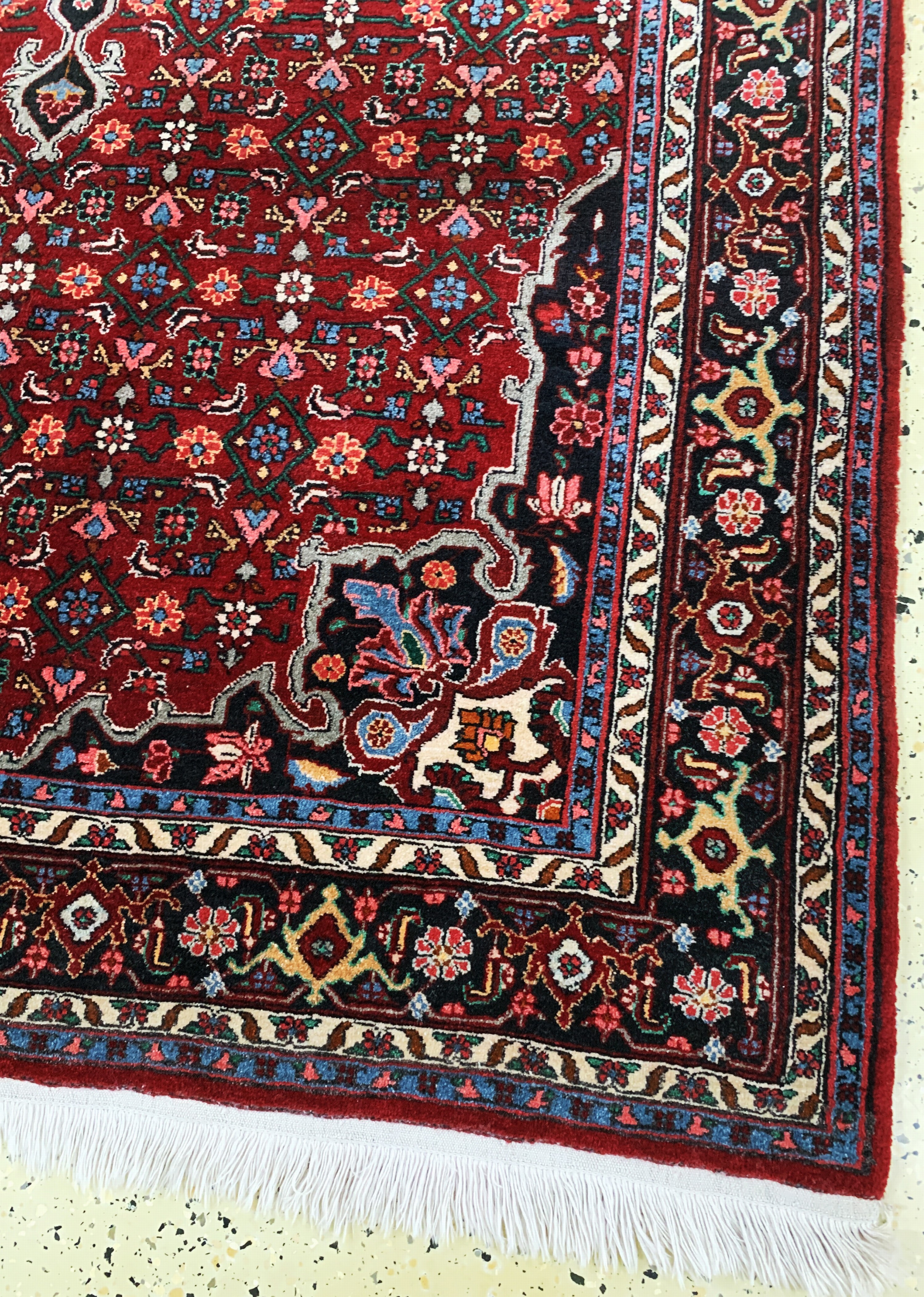 Detail a: Bidjar alt, Persien, Mitte 20.Jhd, Wolle auf Baumwolle, ca. 215 x 140 cm, EHZ: 2