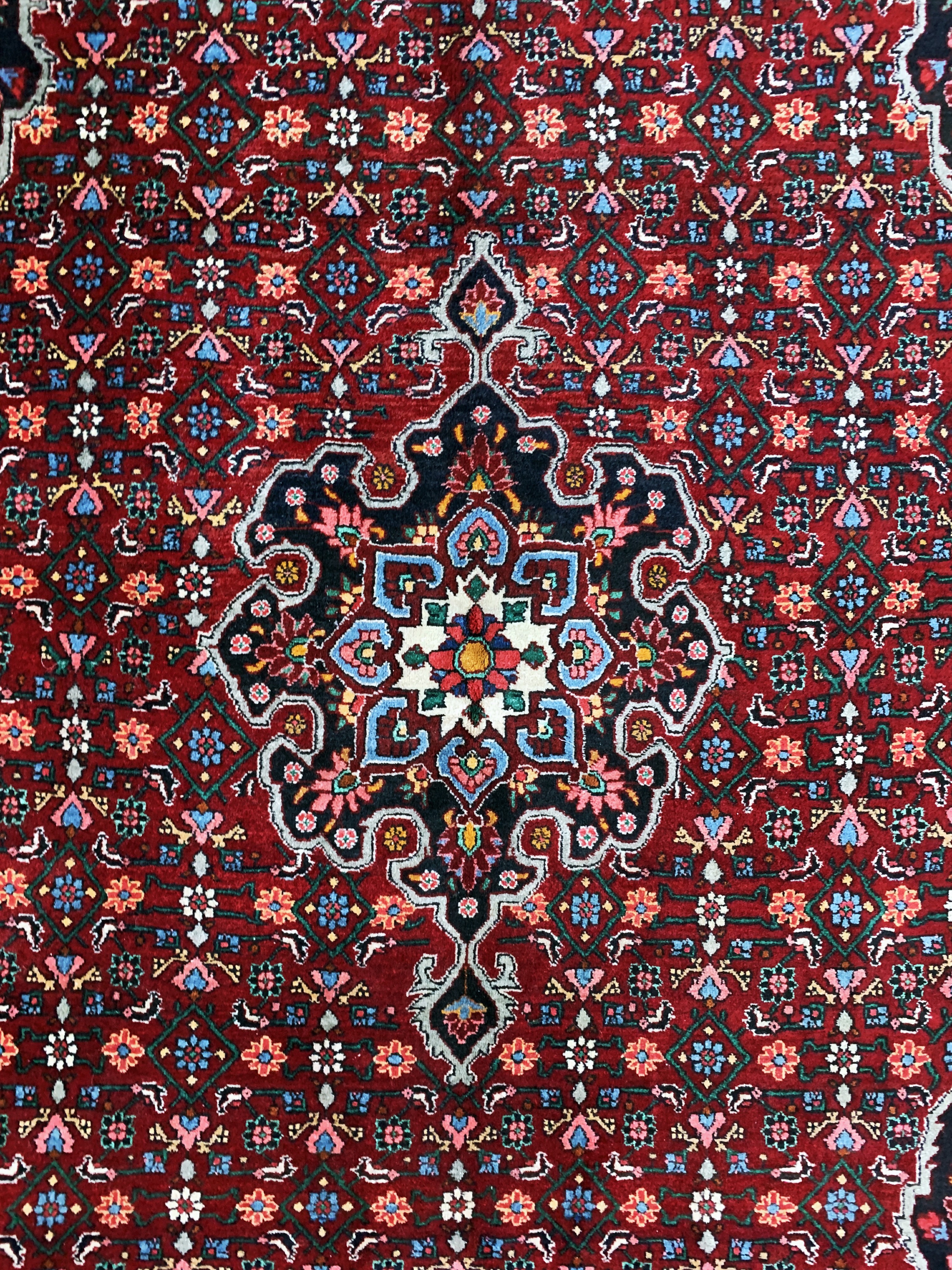 Detail c: Bidjar alt, Persien, Mitte 20.Jhd, Wolle auf Baumwolle, ca. 215 x 140 cm, EHZ: 2