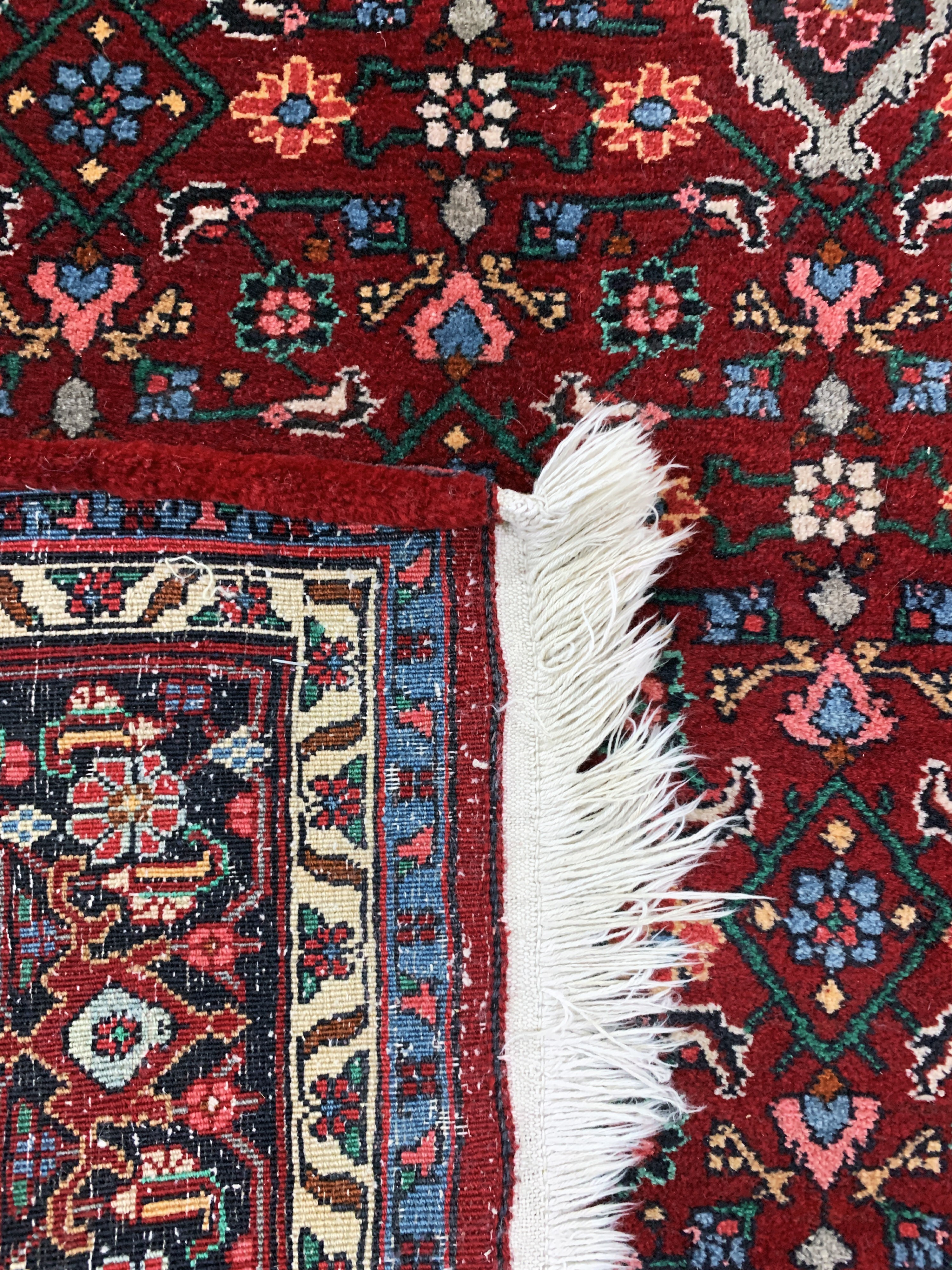 Detail f: Bidjar alt, Persien, Mitte 20.Jhd, Wolle auf Baumwolle, ca. 215 x 140 cm, EHZ: 2