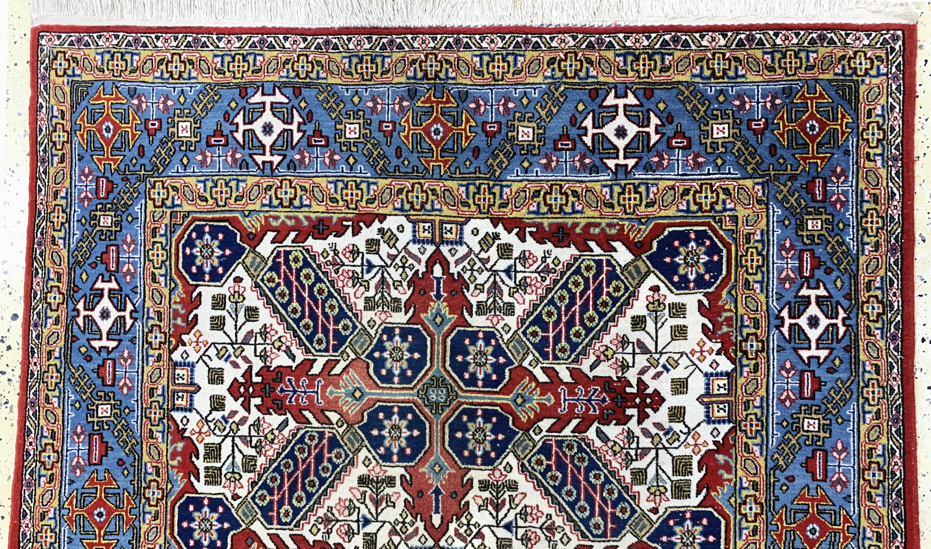 Detail d: Ghom alt, Persien, Mitte 20.Jhd, Wolle auf Baumwolle, ca. 215 x 136 cm, EHZ: 2