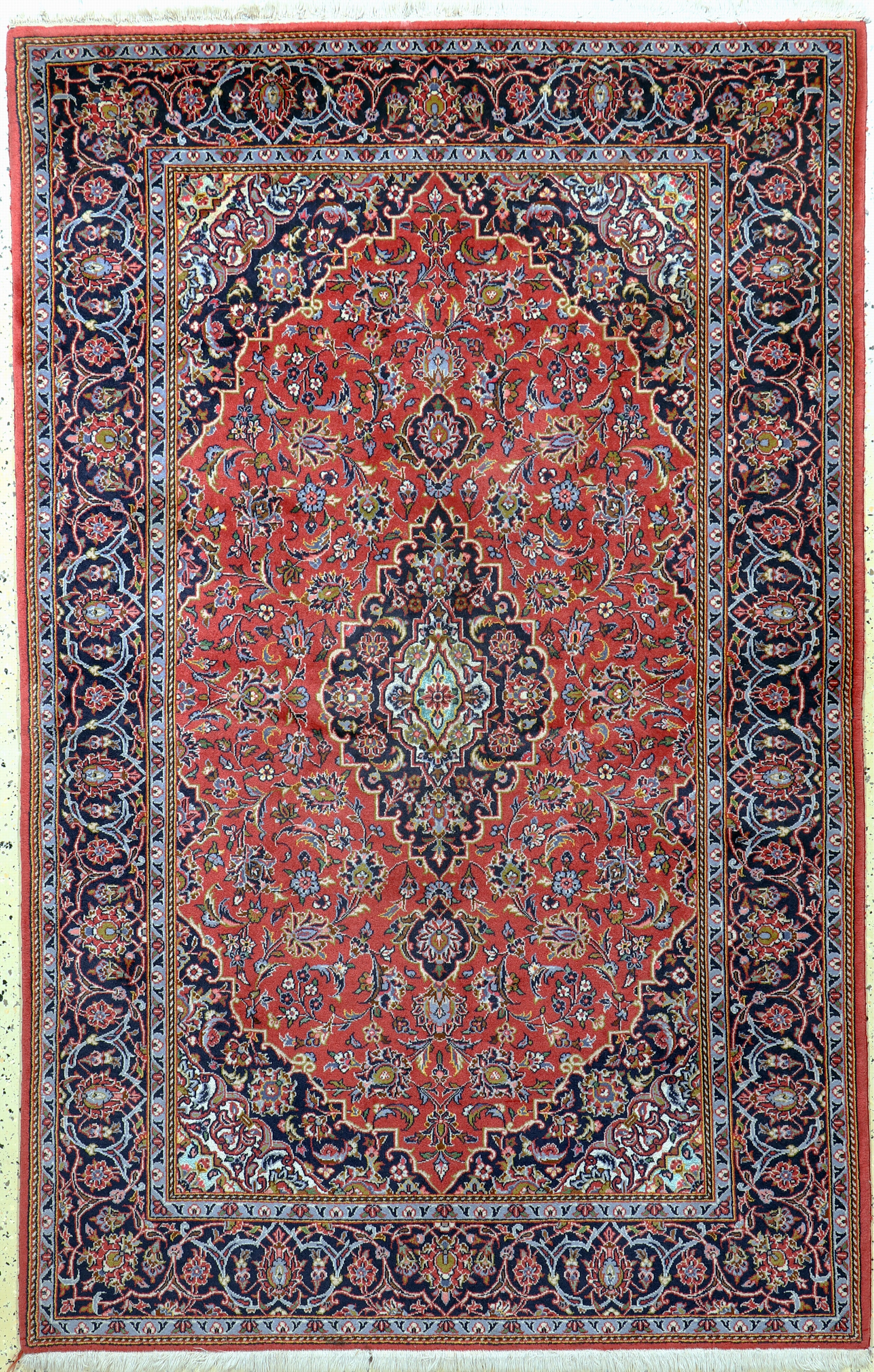 Image 27119673 - Keschan Kork fein, Persien, Ende 20.Jhd, Korkwolle mit Seide, ca. 215 x 140 cm, EHZ: 2 ...