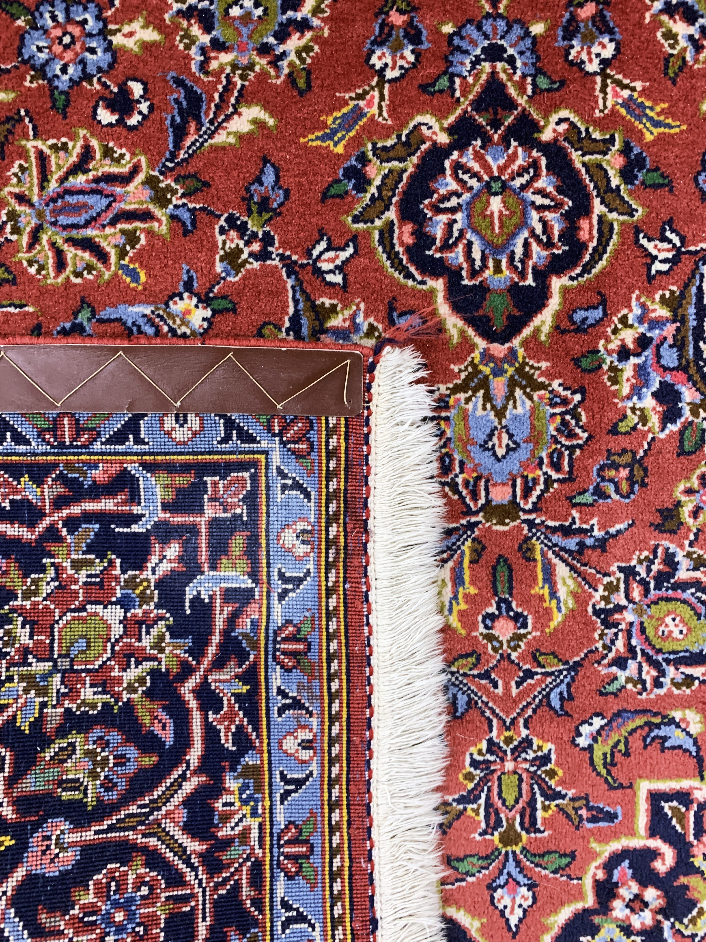 Detail f: Keschan Kork fein, Persien, Ende 20.Jhd, Korkwolle mit Seide, ca. 215 x 140 cm, EHZ: 2