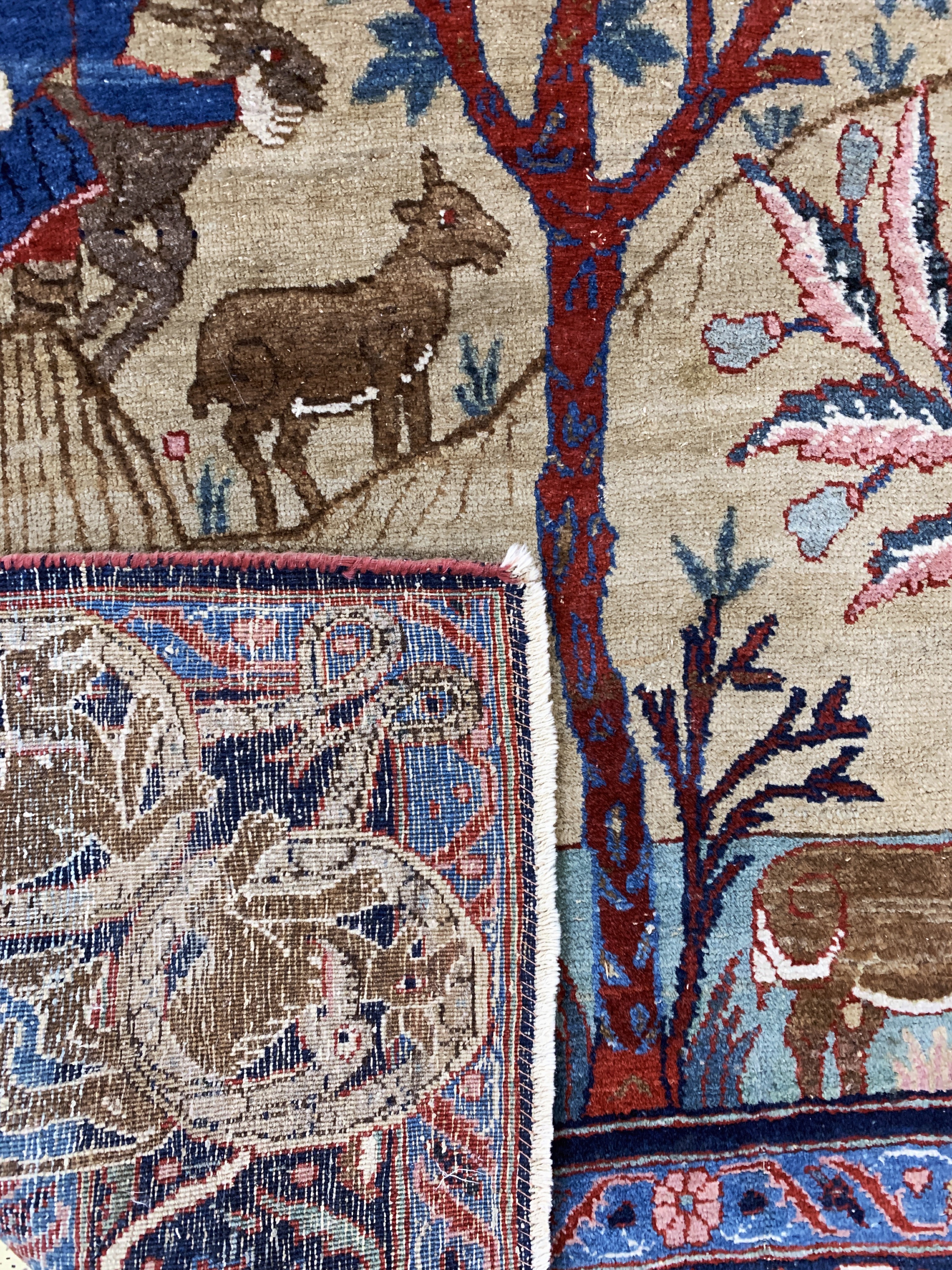 Detail h: Bidjar antik, Persien, um 1900, Wolle auf Baumwolle, ca. 210 x 145 cm, EHZ: 3