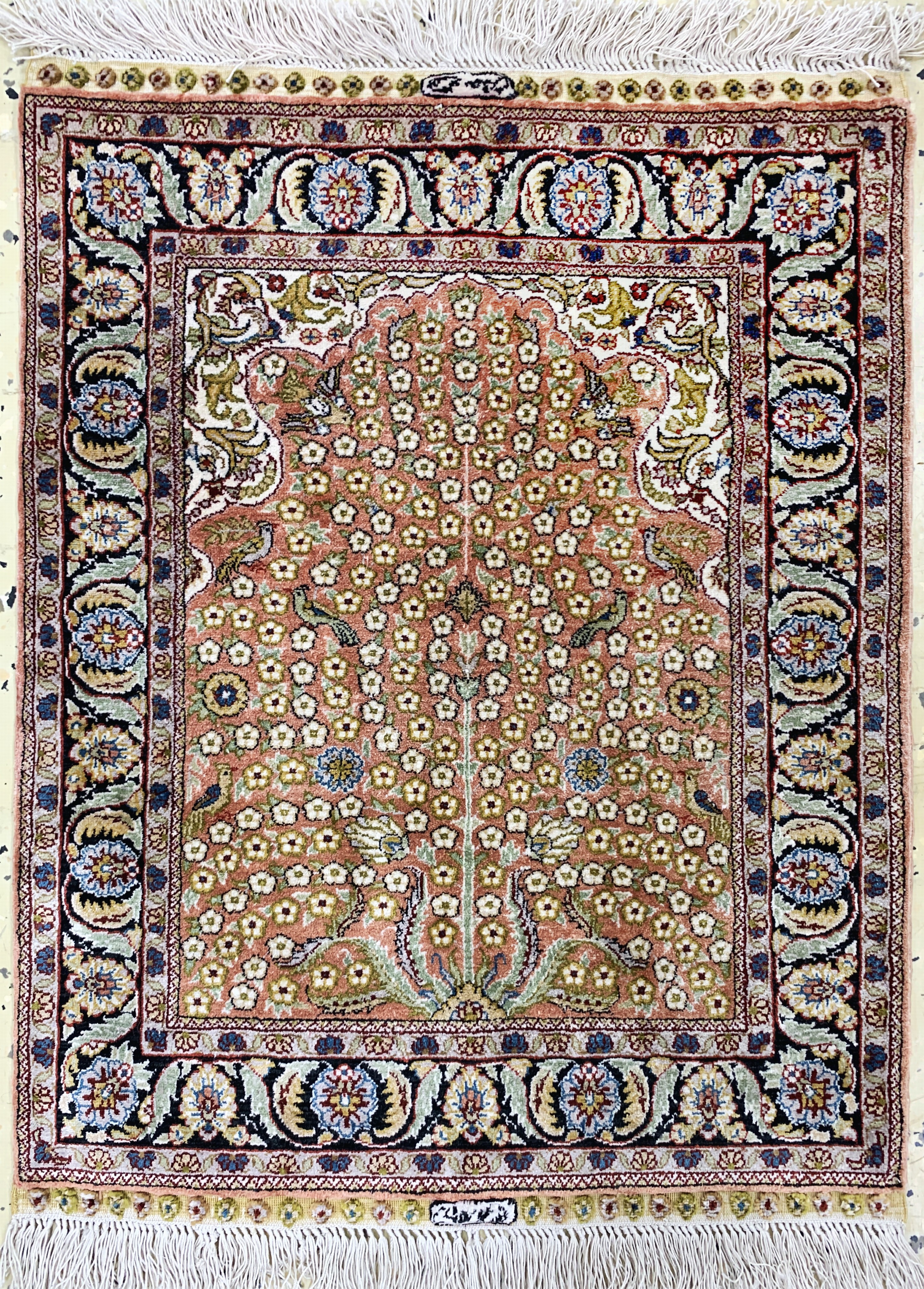 Image 27119684 - Seiden Istanbul, Türkei, Neuwertig, reine Naturseide, ca. 62 x 48 cm Schätzpreis: ...