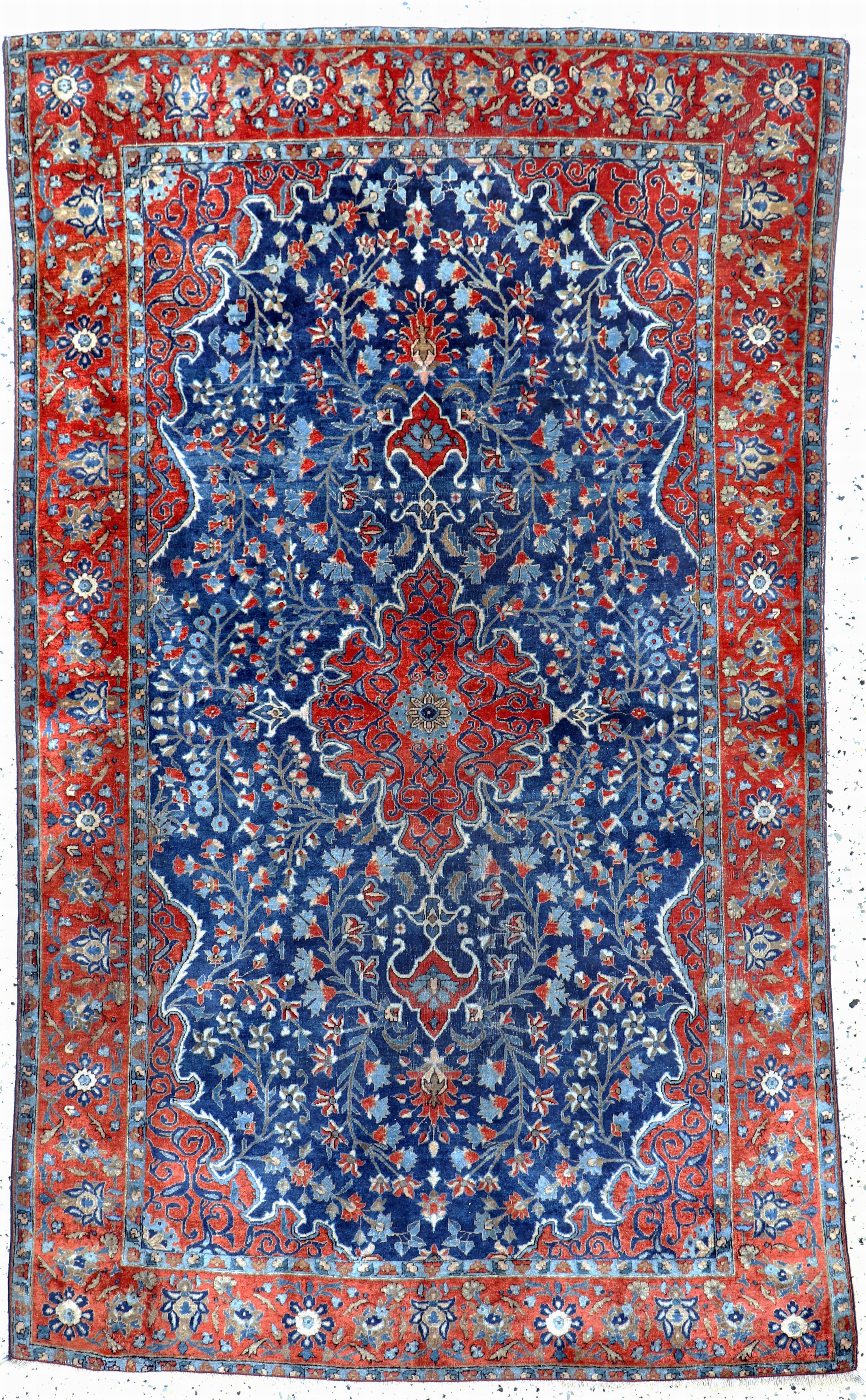 Image 27119692 - Manchester Keschan antik, Persien, um 1900,Manchester-Korkwolle, ca. 205 x 128 cm, EHZ: ...