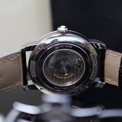 27119605f - MONTBLANC 4810 Dual Time ungetragene Herrenarmbanduhr Referenz M114857, Automatik, ...
