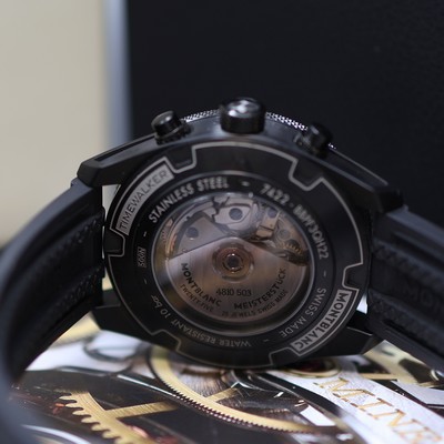 27119614f - MONTBLANC Timewalker UTC Armbandchronograph Referenz M116101, Automatik, beids. vergl., ...