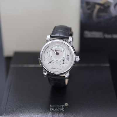 Image MONTBLANC Nicolas Rieussec unworn, to 595 pieces limited chronograph reference M111873, ...