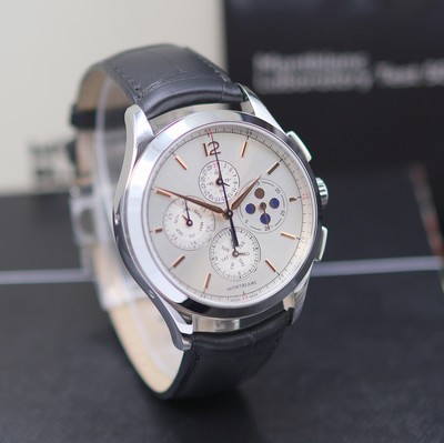 27119619b - MONTBLANC Heritage Chronometrie ungetragener Armbandchronograph mit Jahreskalender ...