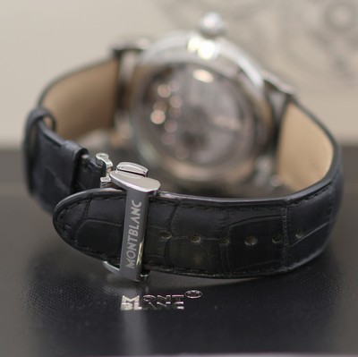 27119621c - MONTBLANC Nicolas Rieussec ungetragener Armbandchronograph Referenz M106488, Automatik, ...