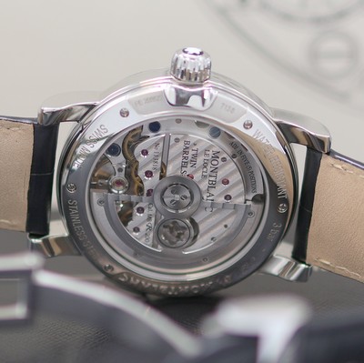 27119621f - MONTBLANC Nicolas Rieussec ungetragener Armbandchronograph Referenz M106488, Automatik, ...