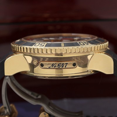 27119640f - ULYSSE NARDIN Maxi Marine Armbandchronograph in GG 750/000 Referenz 8006-102, Schweiz um ...