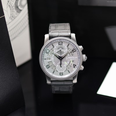 Image MONTBLANC Timewalker Twinfly unworn, to 888 pieces limited Flyback chronograph reference ...
