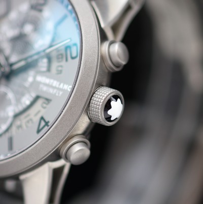 27119642c - MONTBLANC Timewalker Twinfly ungetragene, auf 888 Stück limitierter Flyback ...