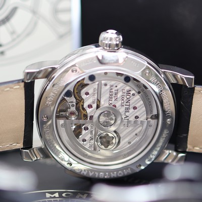 27119643f - MONTBLANC Nicolas Rieussec Rising Hours ungetragener Armbandchronograph Referenz M108790, ...
