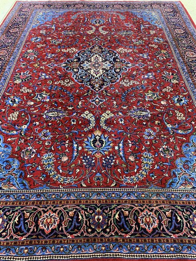 27119646i - Sarogh, Persien, Ende 20.Jhd, Wolle auf Baumwolle, ca. 348 x 259 cm, EHZ: 2 ...