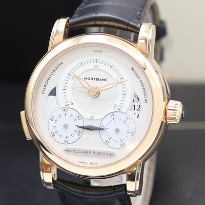 27119655a - MONTBLANC Nicolas Rieussec ungetragener auf 193 Stück limitierter Armbandchronograph ...
