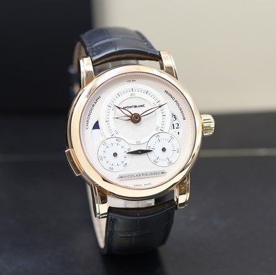 27119655b - MONTBLANC Nicolas Rieussec ungetragener auf 193 Stück limitierter Armbandchronograph ...