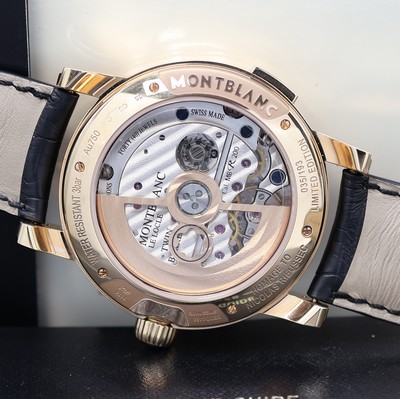 27119655g - MONTBLANC Nicolas Rieussec ungetragener auf 193 Stück limitierter Armbandchronograph ...