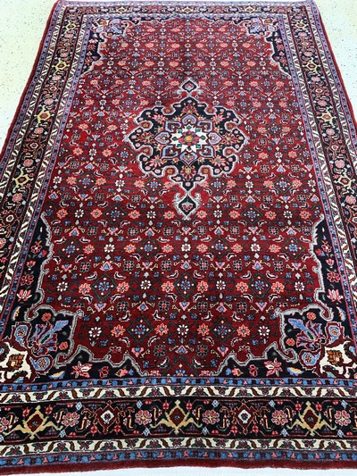 27119657e - Bidjar alt, Persien, Mitte 20.Jhd, Wolle auf Baumwolle, ca. 215 x 140 cm, EHZ: 2 ...