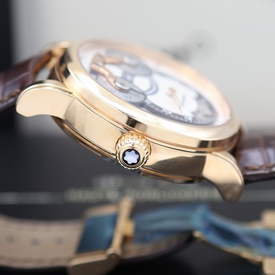 27119662d - MONTBLANC Nicolas Rieussec Rising Hours ungetragener Armbandchronograph Referenz M108789, ...